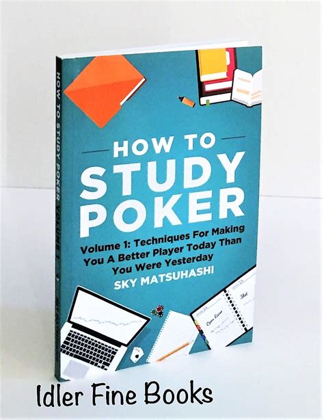 how to study poker by sky matsuhashi